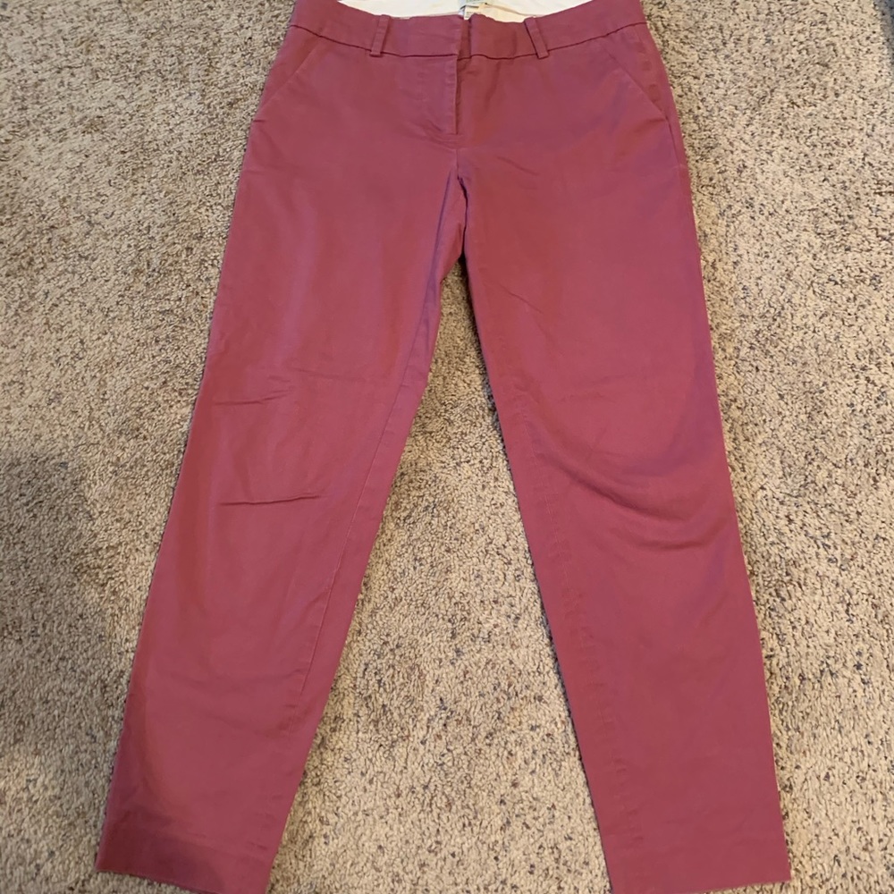 Jcrew chino ankle pants